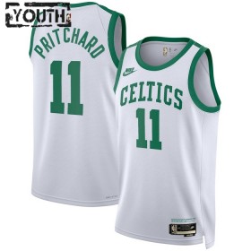 Dres Boston Celtics Payton Pritchard 11 Nike 2022-23 Classic Edition Bijela Swingman - Dječji